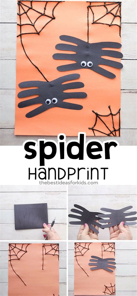 Spider Handprint Craft The Best Ideas For Kids Spider Crafts