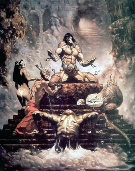 Conan Dark Fantasy Art Fantasy Heroes Heroic Fantasy Fantasy Warrior