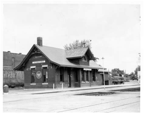 Missouri Pacific Railroad Depot Osawatomie Kansas Kansas Memory