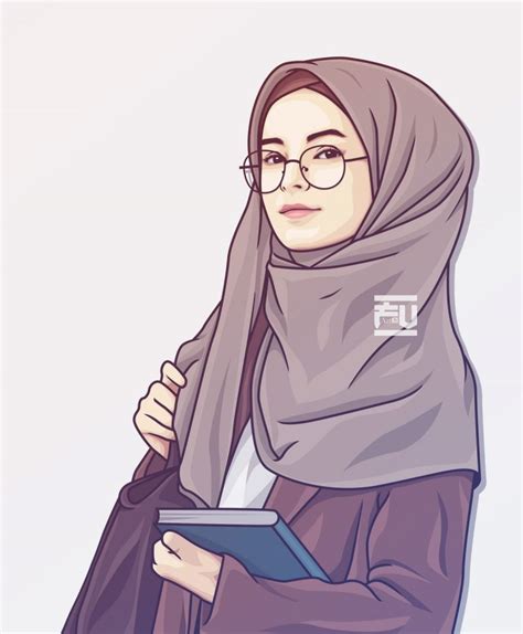 √215+ Gambar Kartun Muslimah Cantik, Lucu dan Bercadar HD