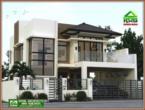 Pacific roof design, dana point. 2 Storey House Design With Roof Deck In Philippines ...