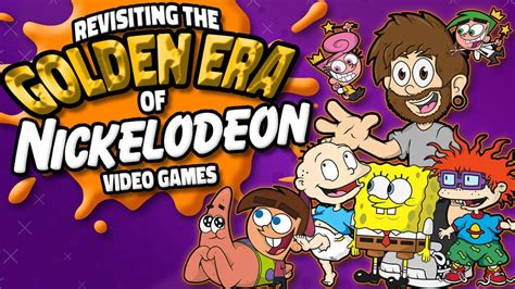 Revisiting The Golden Era Of Nickelodeon Video Games Youtube