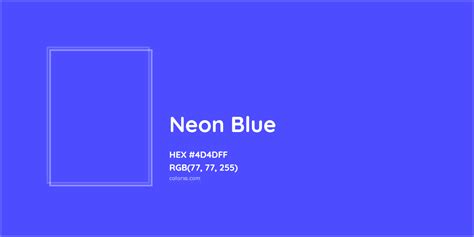 About Neon Blue Color Codes Similar Colors And Paints