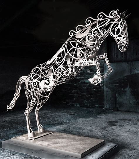 Simply Creative Welded Steel Animal Sculpture By David Freedman
