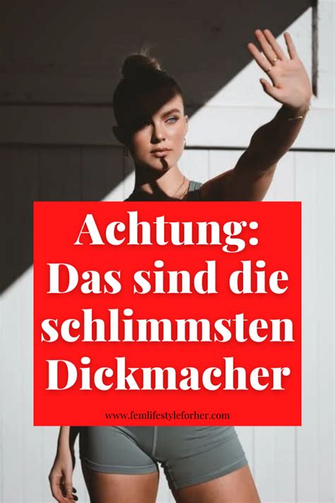 Achtung Das sind die schlimmsten Dickmacher