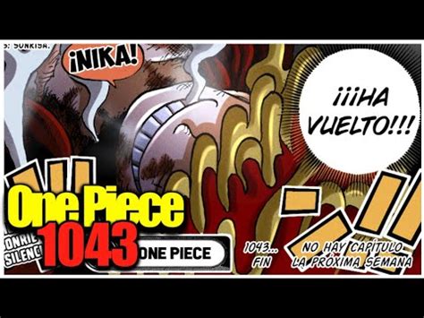 LUFFY ES JOY BOY GODA LO HIZO DE NUEVO One Piece 1043 Review Y