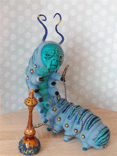 Caterpillar Absolem Alice In Wonderland Ooak Tim Burton Etsy