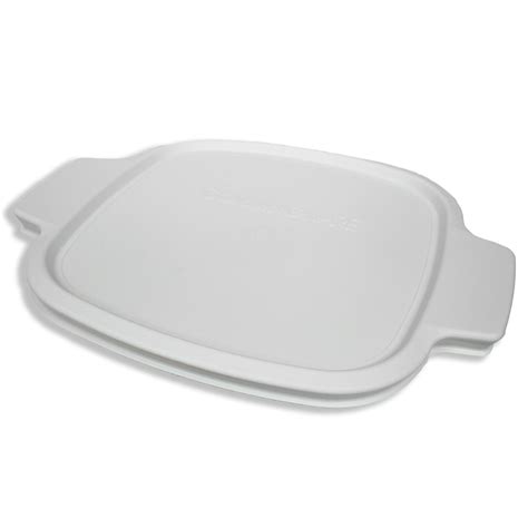 Corningware A 1 Pc White Plastic Replacement Lid Helton Tool And Home