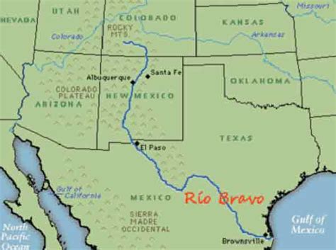 Rio Bravo Mapa