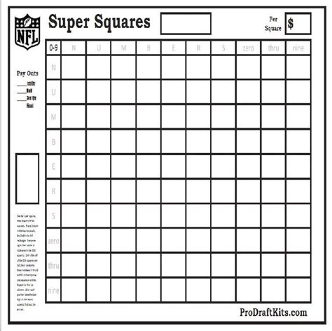 Excel Templates Nfl Playoff Pool Template