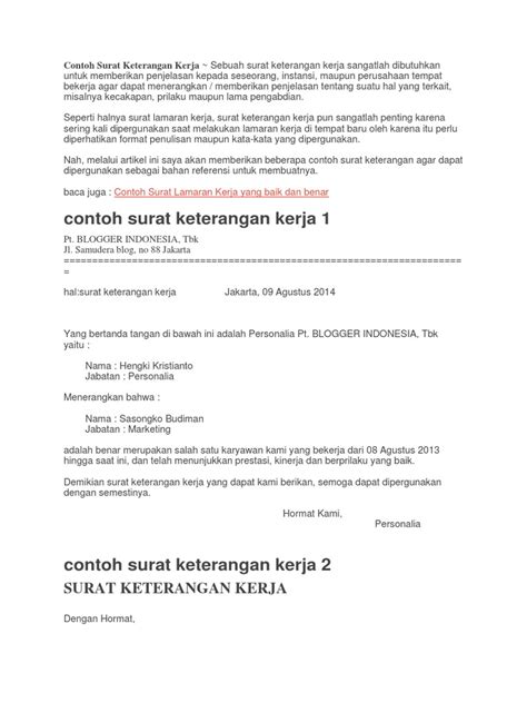 Surat lamaran kerja ialah surat yang ditulis/dibuat oleh seseorang dan ditujukan kepada suatu perusahaan/instansi dengan tujuan untuk melamar pekerjaan. Contoh Surat Lamaran Kerja Ke Pt Yang Baik Dan Benar ...