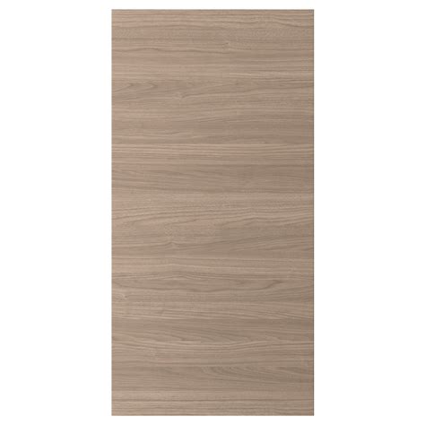 BROKHULT Porte, motif noyer gris clair, 60x120 cm - IKEA