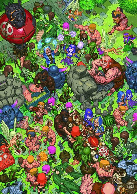 Clash Of Clans On Twitter How Many Goblins Can You Find 😁 Art By Jun