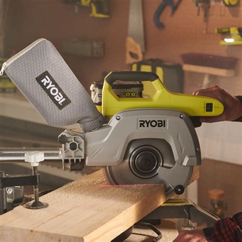 Ryobi Cordless Sliding Mitre Saw 216mm 18v One