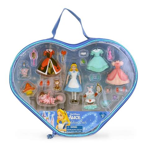 Alice Figurine Fashion Play Set Play Sets And More Disney Store Disney Store Toys Disney