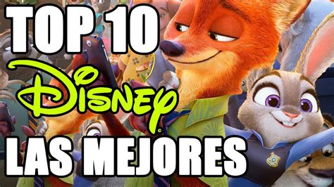 Las 10 Mejores Peliculas Animadas De Disney Youtube