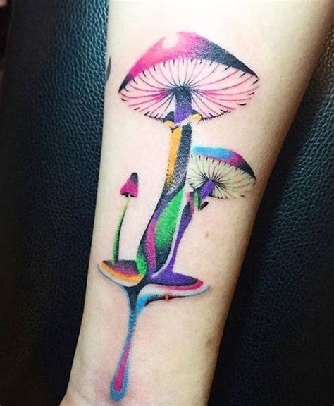 Pin By Billie Ottone On Tattoo Ideas Psychedelic Tattoos Mushroom
