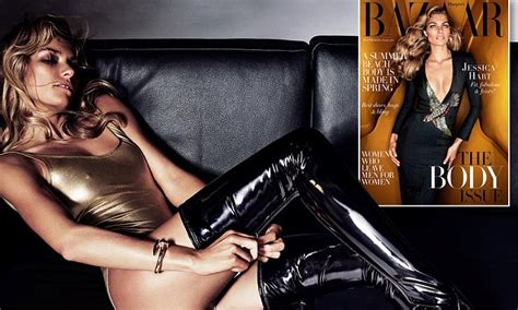 Jessica Hart Oozes Sex Appeal In New Photoshoot For Harpers Bazaar