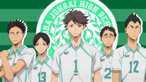 Characters from, or related to, karasuno high school. aoba-johsai-high-school-anime-haikyuu-wallpaper-hd (avec ...