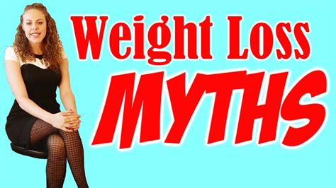 Weight Loss Myths Top 6 Worst Diet Tips And How To Lose Weight For Good Healthy And Fit Youtube