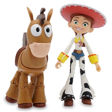 Jessie And Bullseye Action Figure Set Toy Story 2 Pixar Toybox