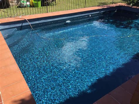 Domestic Pool Painted With Luxapool Epoxy Slate Colour