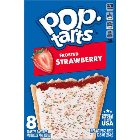 Pop Tarts Frosted Strawberry Toaster Pastries 8 Ea Toaster Pastries And Breakfast Bars