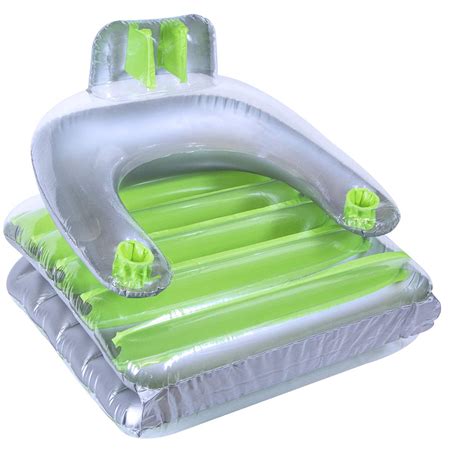 Product title intex inflatable red river run i pool tube, 53 average rating: Swimline® Folding Lounge Chair Inflatable Swimming Pool ...