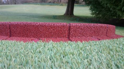 Flexible material is easy to curve & comprised of 100% recycled plastics. Package deal of 10 Versatile Border Rubber Garden ...