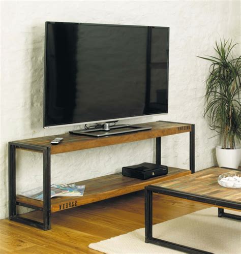 meuble fer bois industriel