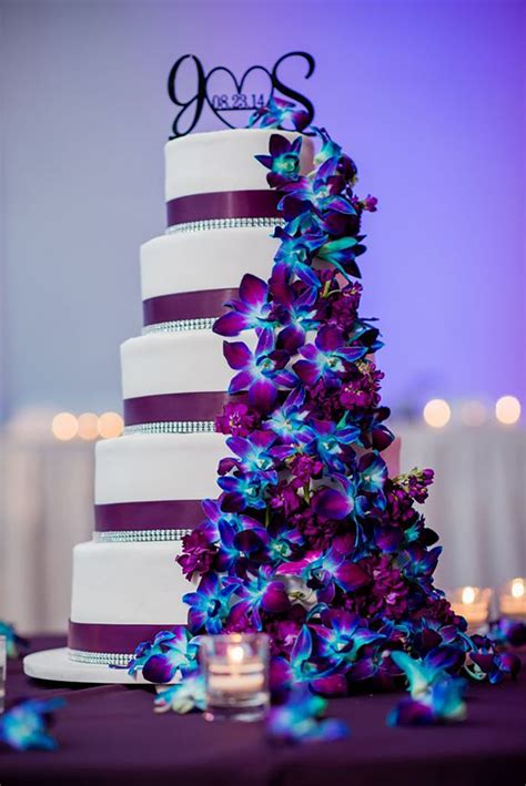 Wedding Ideas By Colour Blue And Purple Wedding Theme