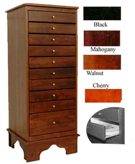 Sheet music storage cabinet (open front). Music Storage Cabinet - 42 inch High - 10 Drawer