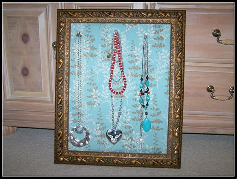 I'm not big on jewelry boxes for a lot of reasons but the biggest reason is they are just never big enough to hold here's what you'll need to build your own. Make Your Own {Picture Frame} Jewelry Organizer | Simple ...