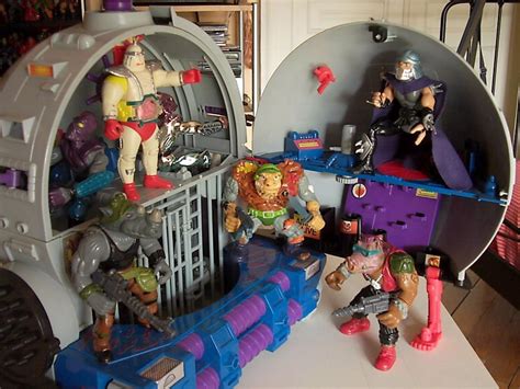 Technodrome Large Body Krang And Other Tmnt Classic Figures Hinted