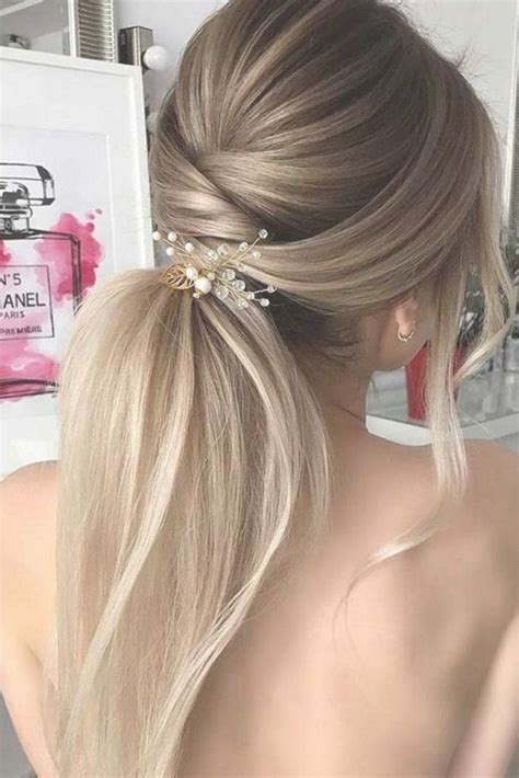 Here are 10 amazing party hairstyles for long hair that will simplify your choice. #Longhairbridalhairstyle #bridalhairdo | Wedding guest ...