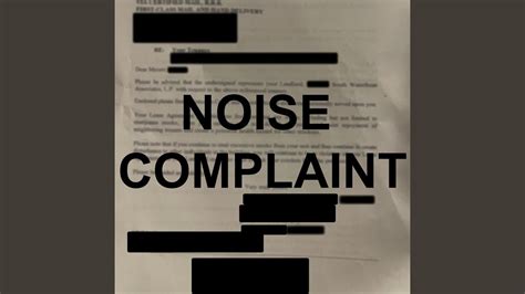 Noise Complaint Youtube
