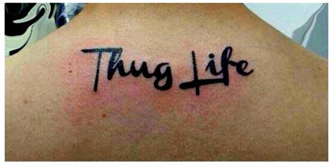 Thug Life Tattoo Artist Cansu Olga Pinning For The Font Already