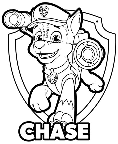 Marshall and chase in christmas. Paw Patrol Coloring Pages | Paw patrol coloring pages, Paw ...