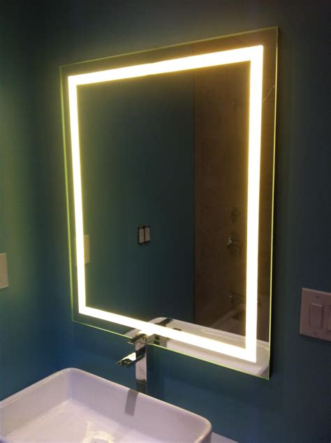 Led Bathroom Mirror Diy Bathroom Mirrors Diy Backlit Mirror Led