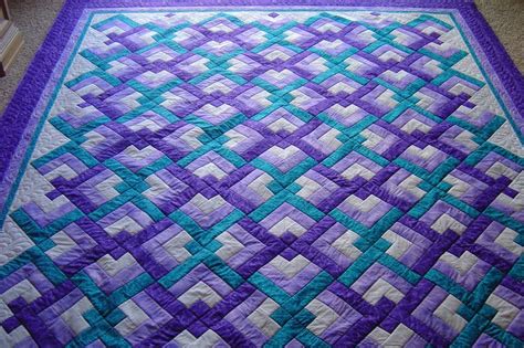 DSC03570 | Quilts, Purple quilts, Teal quilt