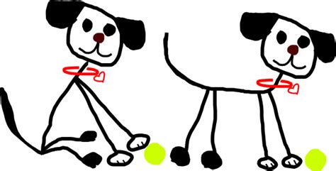 Stick Figure Kidsdog Clip Art At Vector Clip Art Online