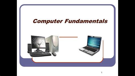 Computer Fundamentals Day 1 Youtube