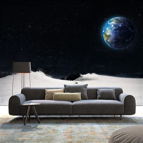 Photo Wallpaper 3d Stereoscopic Television Sofa Living Room Bedroom