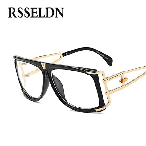 All photo frames are hand crafted to the highest standard in the uk & delivered direct to you! RSSELDN 2018 Big Square Glasses Women Optical Frame Brand ...