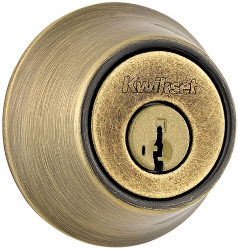 Kwikset 660 S Brass Single Cylinder Deadbolt With Smartkey Ebay