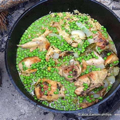 Looks like i have made it through my first class! camping dutch oven garlic chicken | camping recipes ...