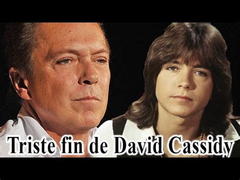 La Vie Et La Triste Fin De David Cassidy Youtube