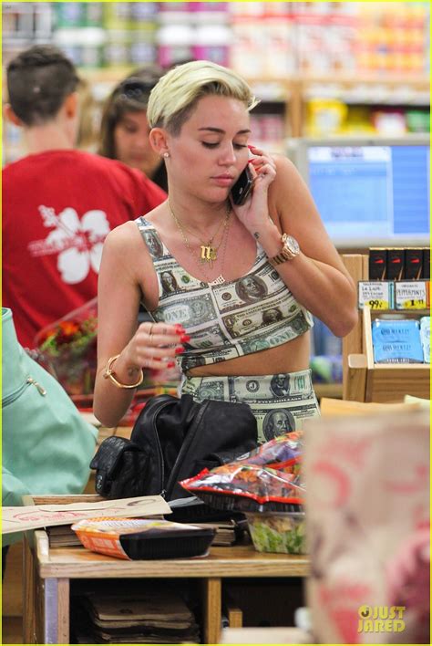 Miley Cyrus Bares Midriff With Money Dress Photo 2908620 Miley Cyrus Tish Cyrus Photos