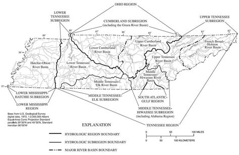 Hydrologic Regions Of Tennessee 34 Download Scientific Diagram