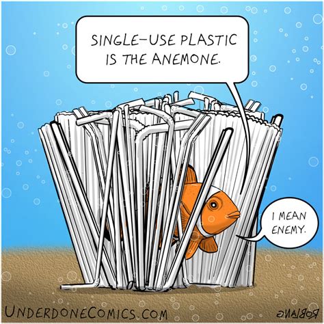 I Draw Comics To Show How Plastic Waste Affects Marine Life 30 Pics